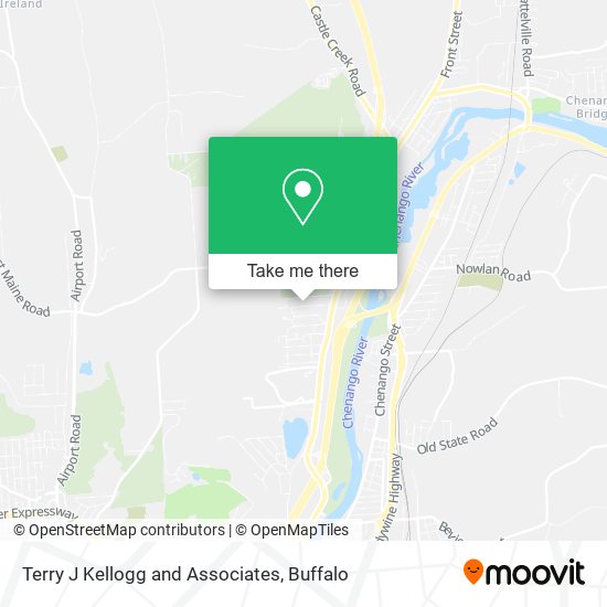 Terry J Kellogg and Associates map