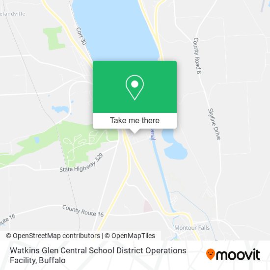 Watkins Glen Central School District Operations Facility map
