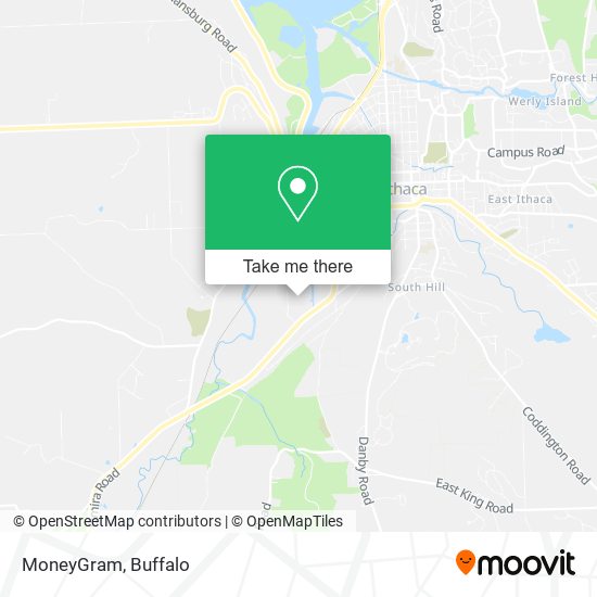 Mapa de MoneyGram