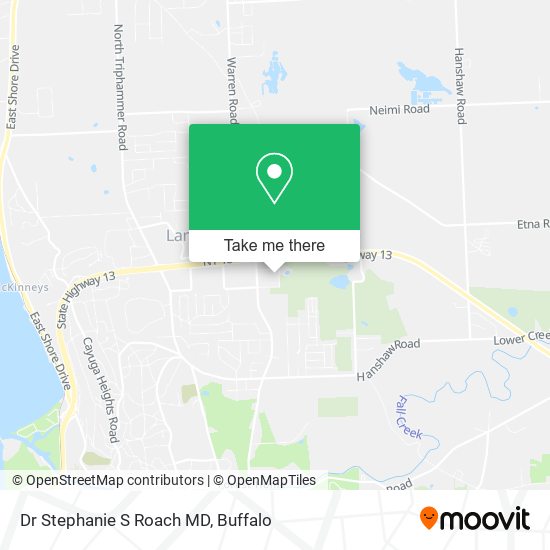 Dr Stephanie S Roach MD map