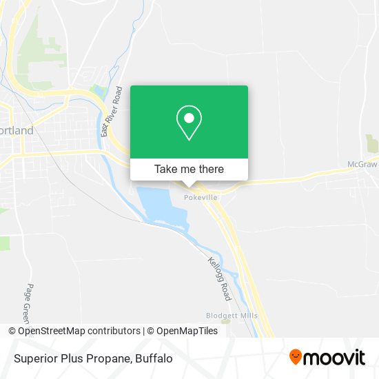 Mapa de Superior Plus Propane