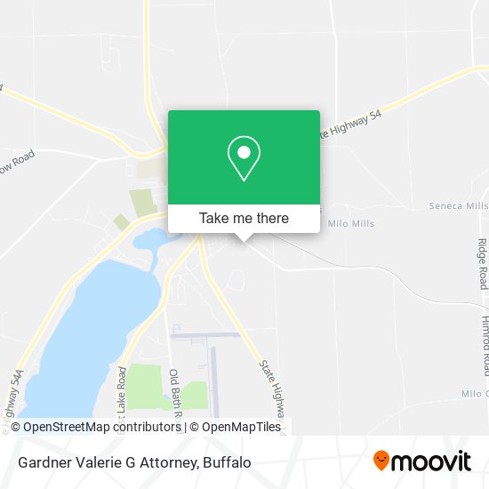 Gardner Valerie G Attorney map