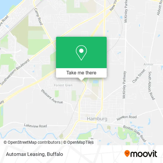 Automax Leasing map