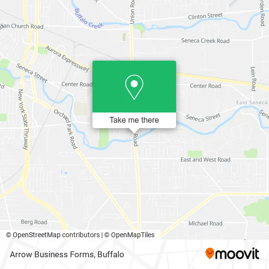 Mapa de Arrow Business Forms
