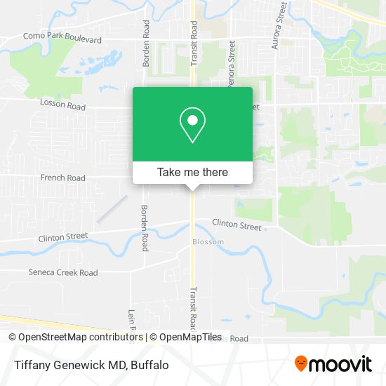 Tiffany Genewick MD map