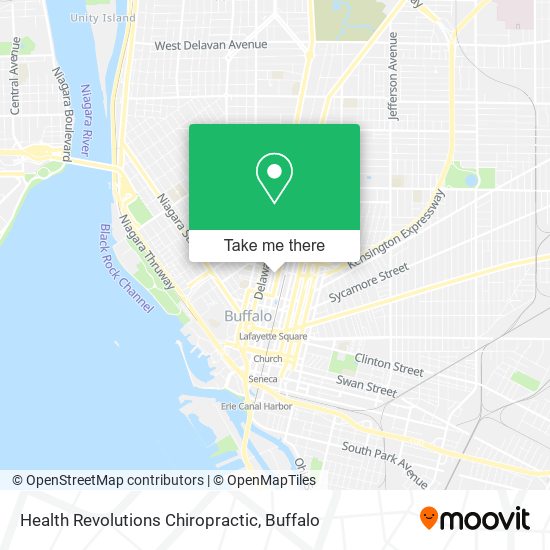 Health Revolutions Chiropractic map