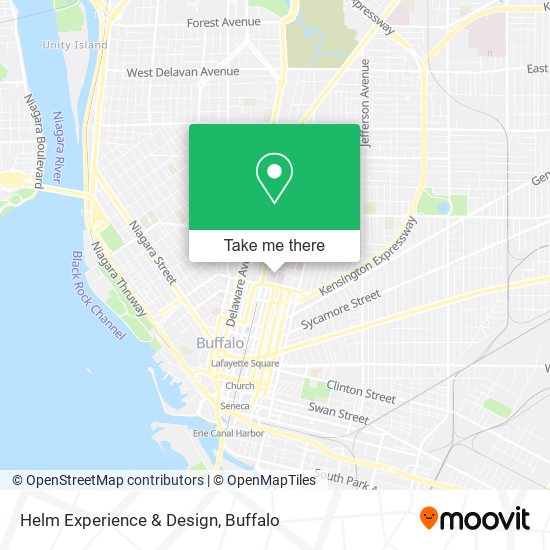 Helm Experience & Design map