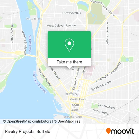 Rivalry Projects map