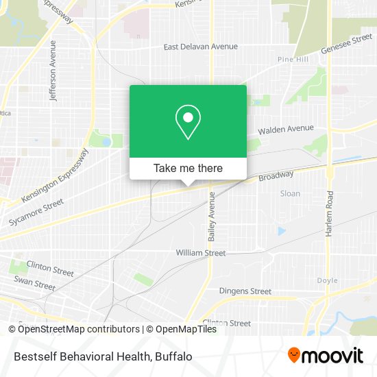 Bestself Behavioral Health map