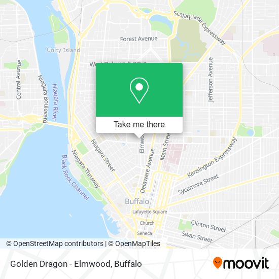 Golden Dragon - Elmwood map