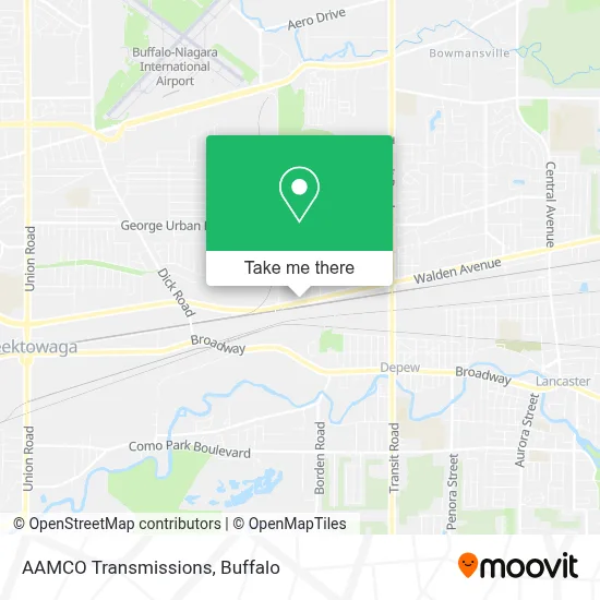 AAMCO Transmissions map