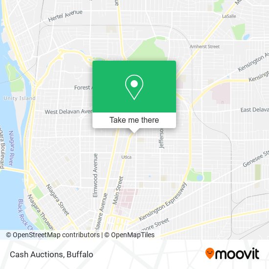 Mapa de Cash Auctions