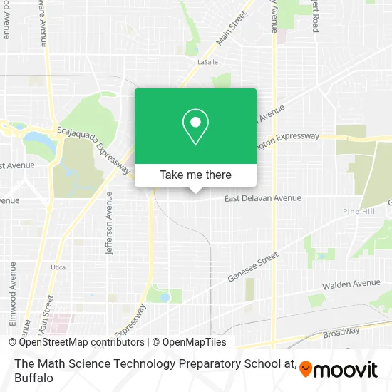 The Math Science Technology Preparatory School at map