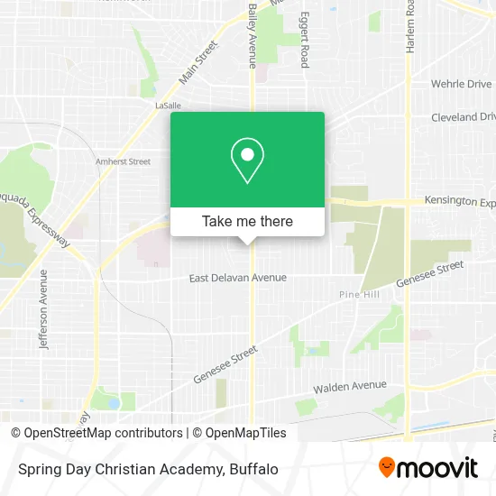 Spring Day Christian Academy map