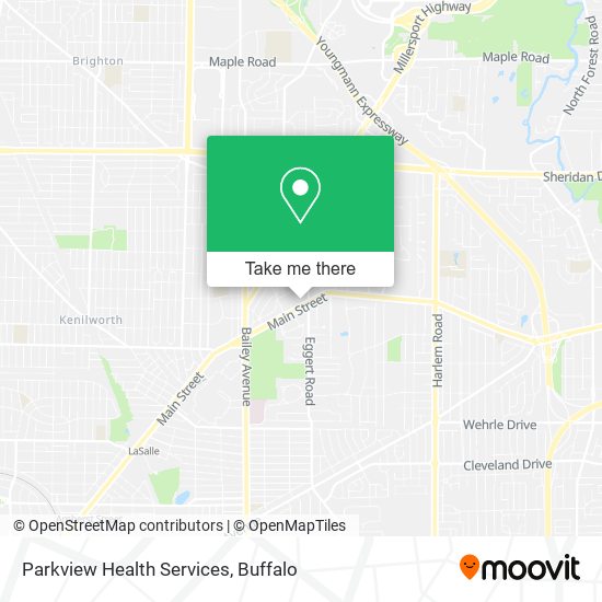 Parkview Health Services map