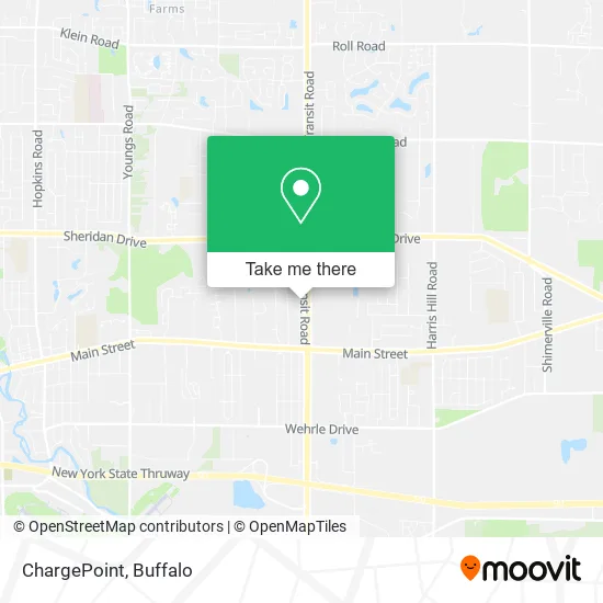 ChargePoint map