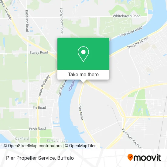 Pier Propeller Service map