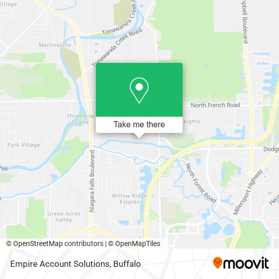 Mapa de Empire Account Solutions