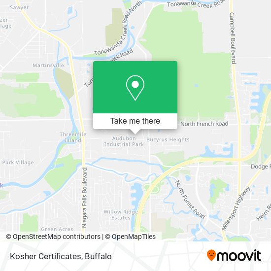 Kosher Certificates map