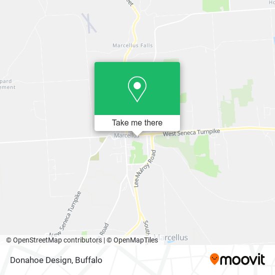 Mapa de Donahoe Design