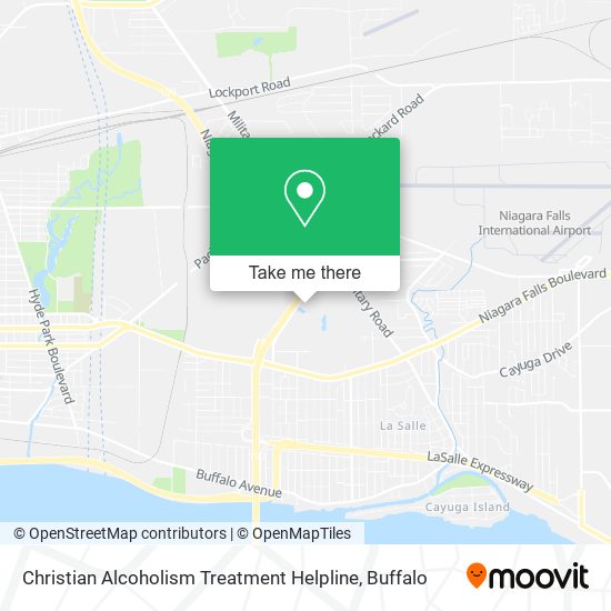 Christian Alcoholism Treatment Helpline map