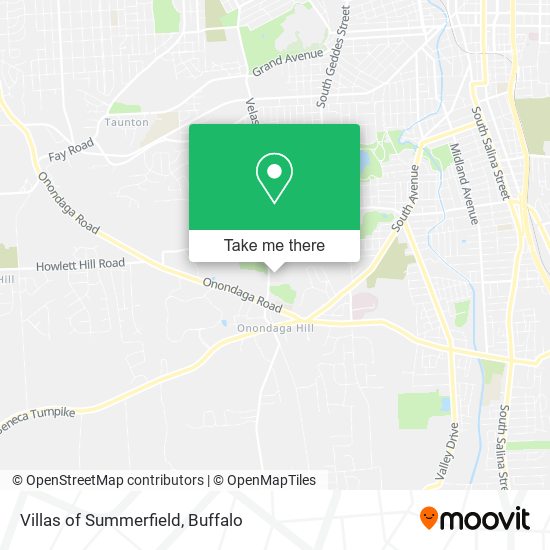 Villas of Summerfield map