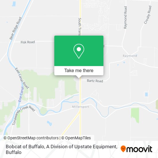 Bobcat of Buffalo, A Division of Upstate Equipment map