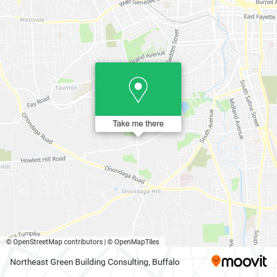 Northeast Green Building Consulting map