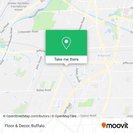 Mapa de Floor & Decor
