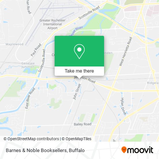 Barnes & Noble Booksellers map