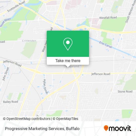 Progressive Marketing Services map