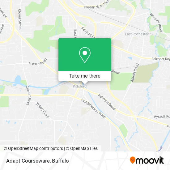 Adapt Courseware map