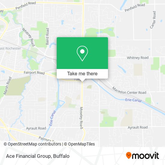 Ace Financial Group map