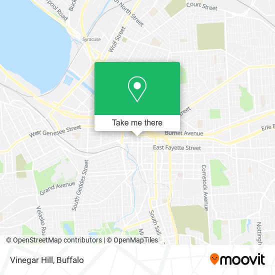 Mapa de Vinegar Hill