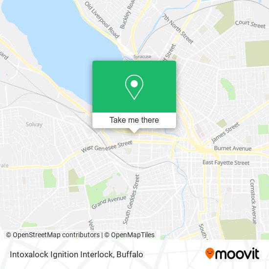 Mapa de Intoxalock Ignition Interlock