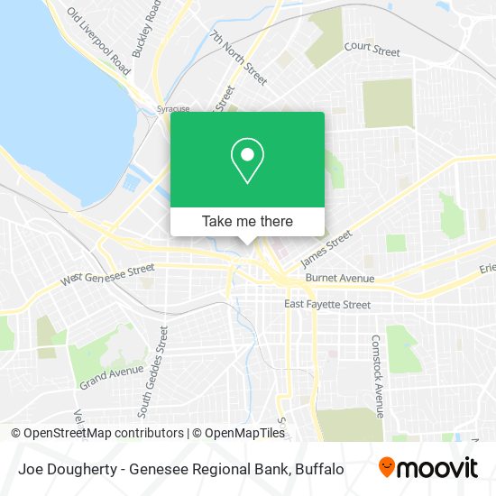 Joe Dougherty - Genesee Regional Bank map