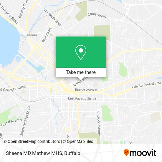Mapa de Sheena MD Mathew MHS