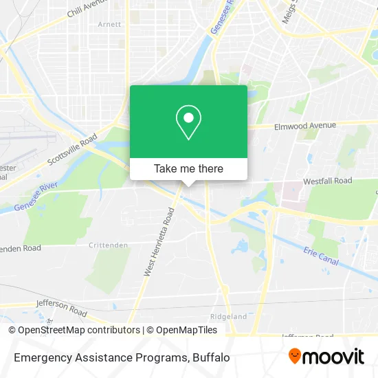 Emergency Assistance Programs map