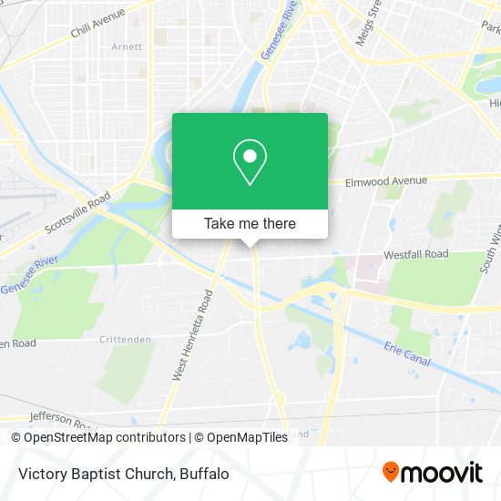 Victory Baptist Church map