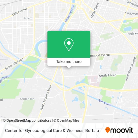 Center for Gynecological Care & Wellness map