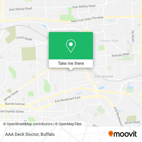 Mapa de AAA Deck Doctor