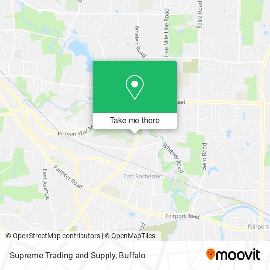 Mapa de Supreme Trading and Supply