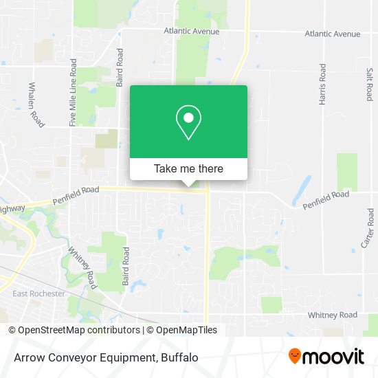 Arrow Conveyor Equipment map