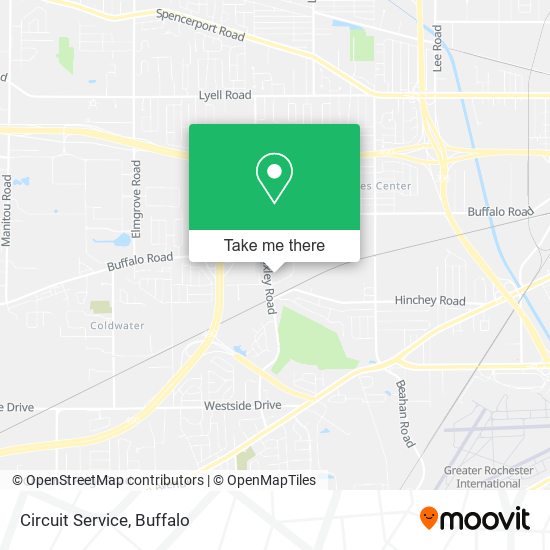 Mapa de Circuit Service