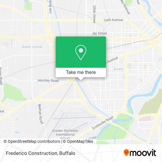 Frederico Construction map