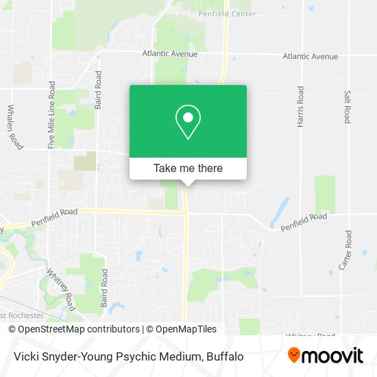 Mapa de Vicki Snyder-Young Psychic Medium