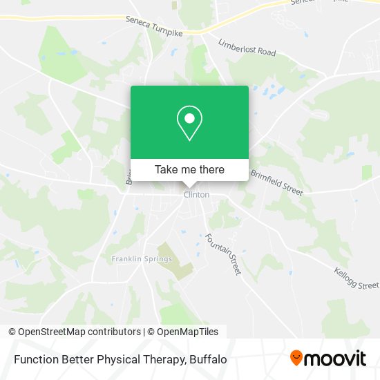 Function Better Physical Therapy map