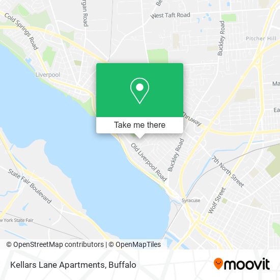 Kellars Lane Apartments map