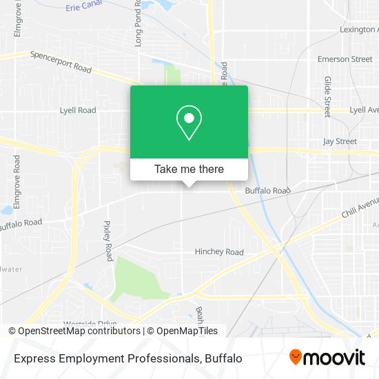 Mapa de Express Employment Professionals