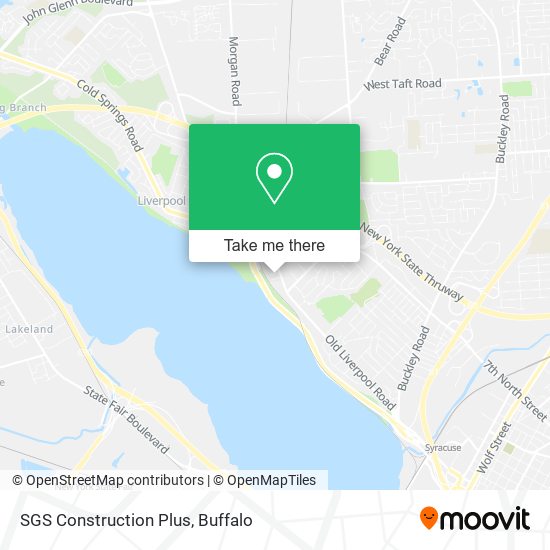 SGS Construction Plus map